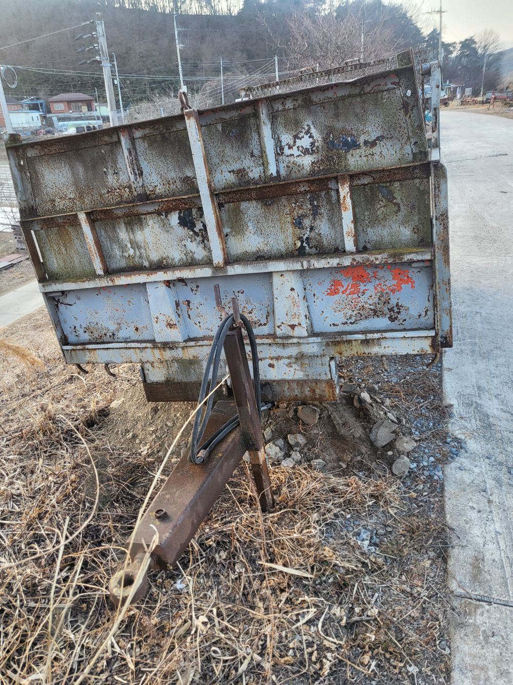  Trailer 2축  뒤우측면