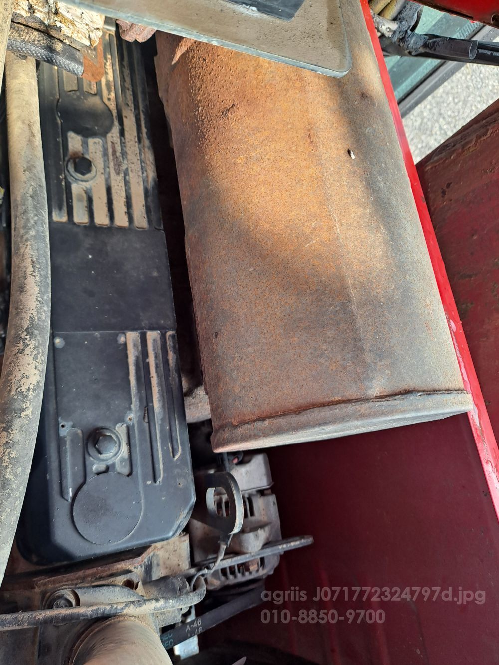 국제 트랙터 EF525 (52마력) 뒤우측면