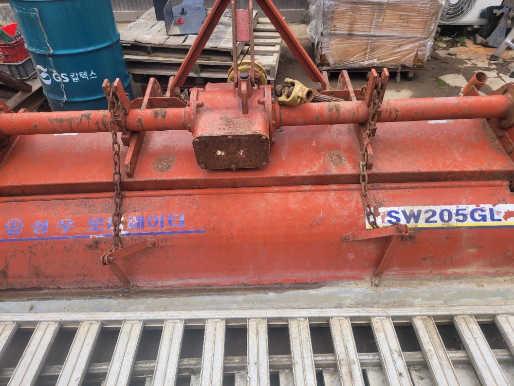 성우정기 로타리 Sw205 (경폭205cm) 앞좌측면