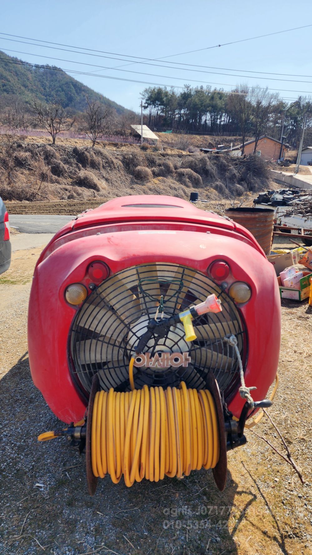 아세아 SS기 ASS-555TLD III 뒤우측면