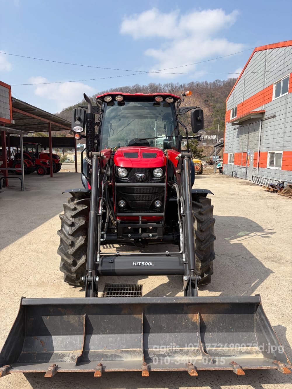 Kukje Tractor K110 (111hp) 뒤우측면