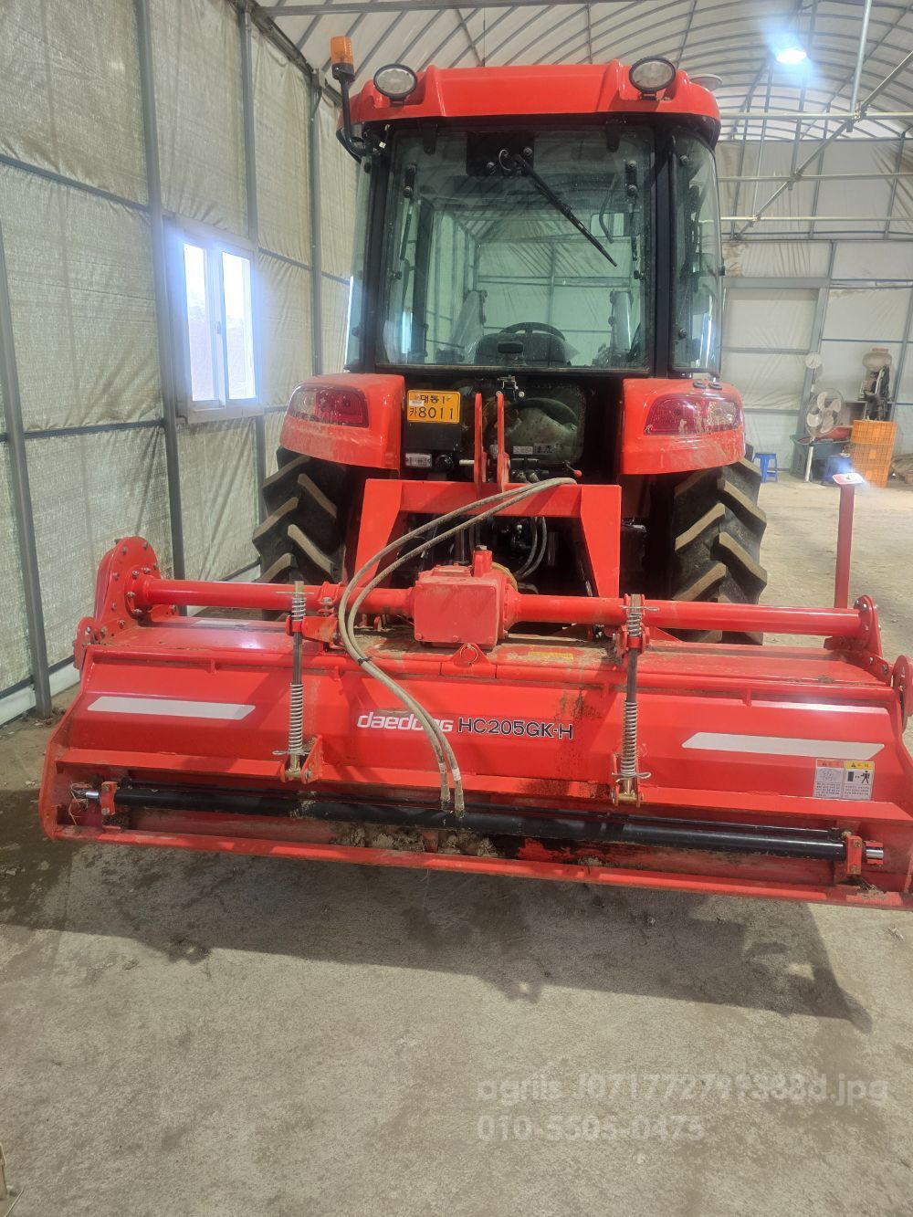 대동 트랙터 RX630PSC5 (63마력) 뒤우측면