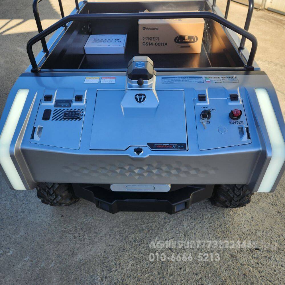 대동 전동운반차  RT100 앞좌측면