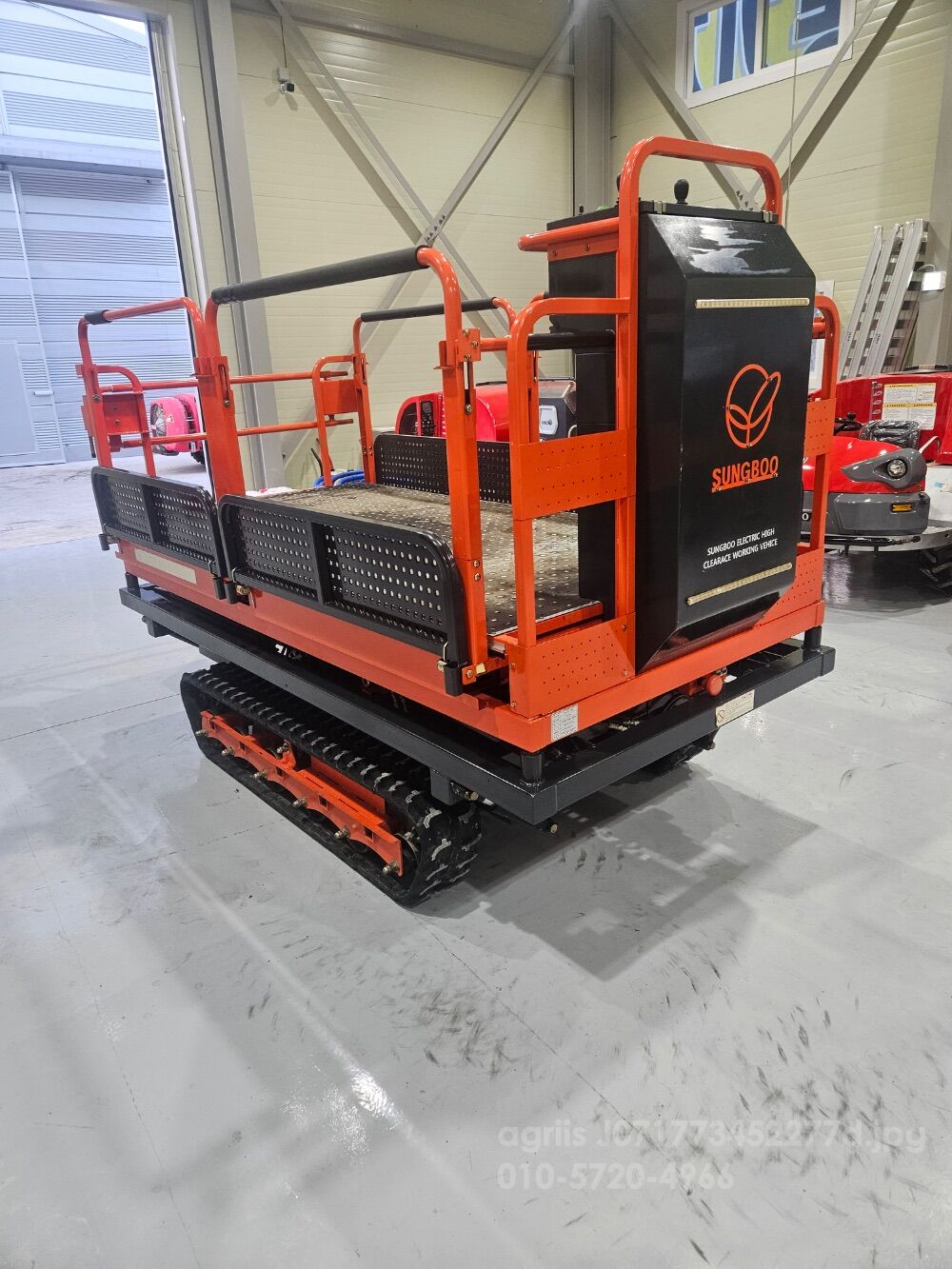  :성부 고소작업차 :성부 고소작업차  뒤우측면