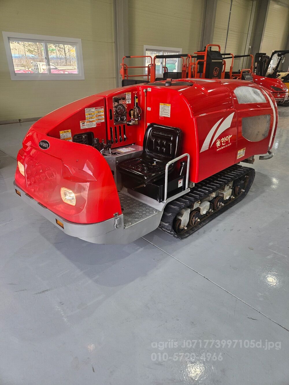  Speed Sprayer 한아궤도 500리터ss기 운반차겸용  뒤우측면