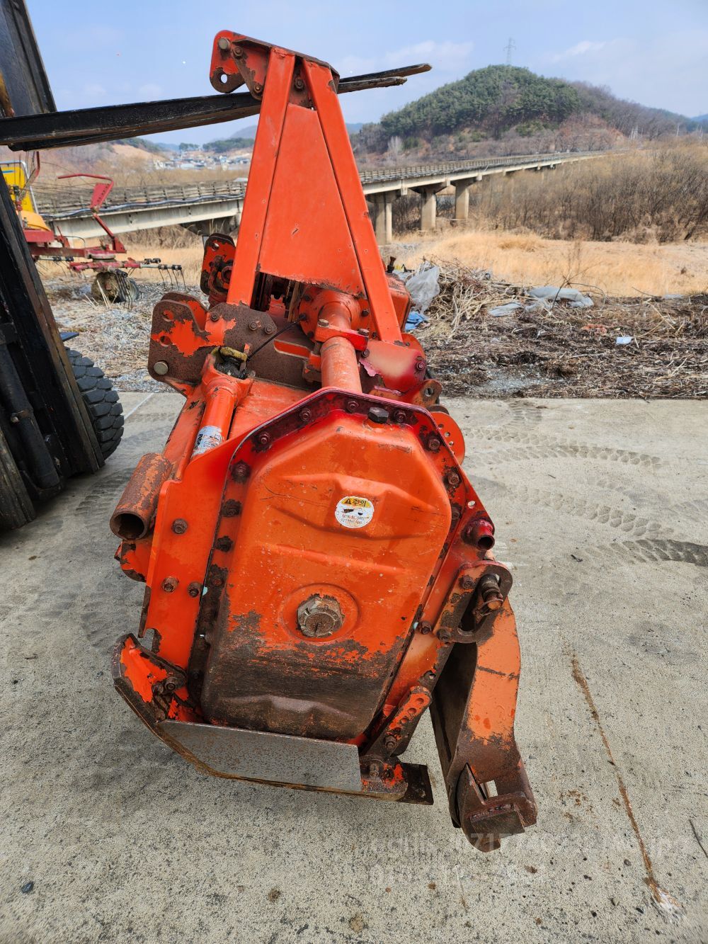  Rotavator HC235GK (경폭235cm) 뒤우측면