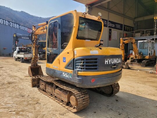 Hyundai Excavator 55I (5.5톤) 앞좌측면