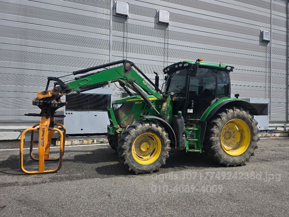 JohnDeere Tractor 6120R (120hp) 뒤우측면