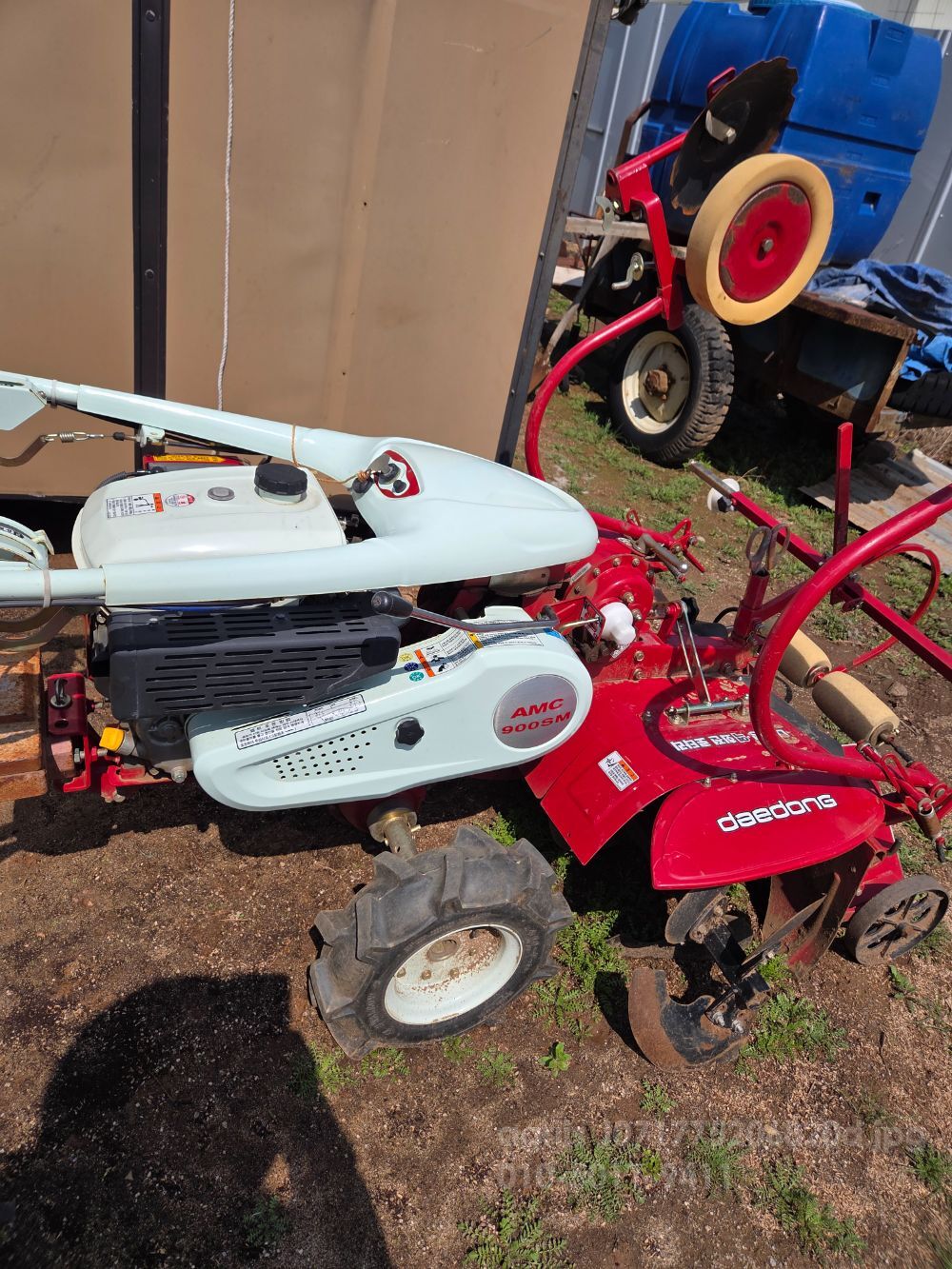 아세아 관리기 AMC-900SM (6.5마력) 뒤우측면