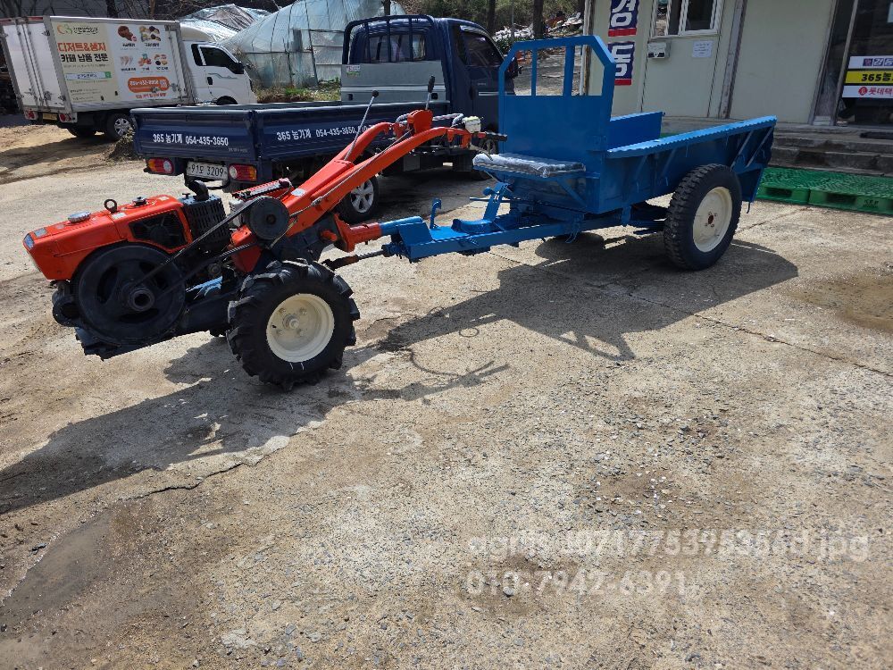 Daedong Power Tiller ND10DE (10hp) 뒤우측면