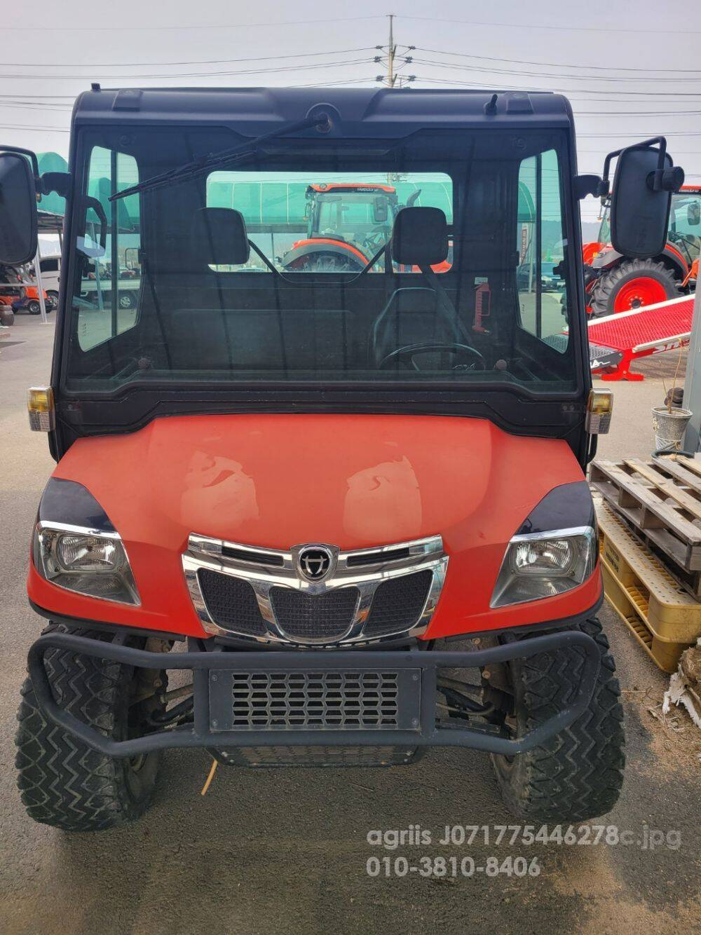 Daedong 농용운반차 메크론 LHC  앞좌측면