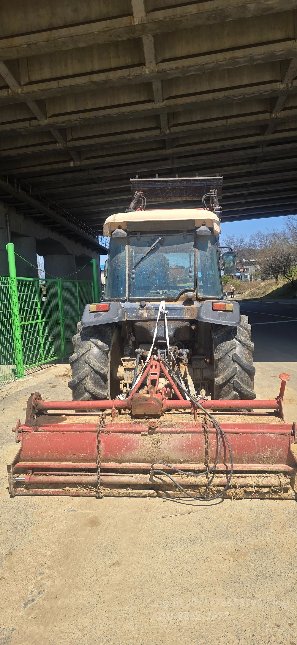 TYM Tractor T550 (55hp) 뒤우측면