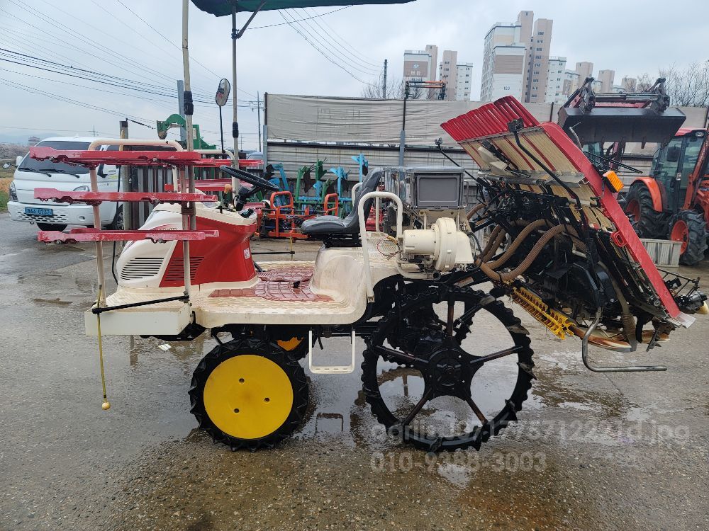 Yanmar Rice transplanter VP60SDX (6Rows) 뒤우측면