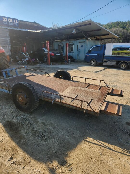  Trailer 콤바인추레라  앞좌측면