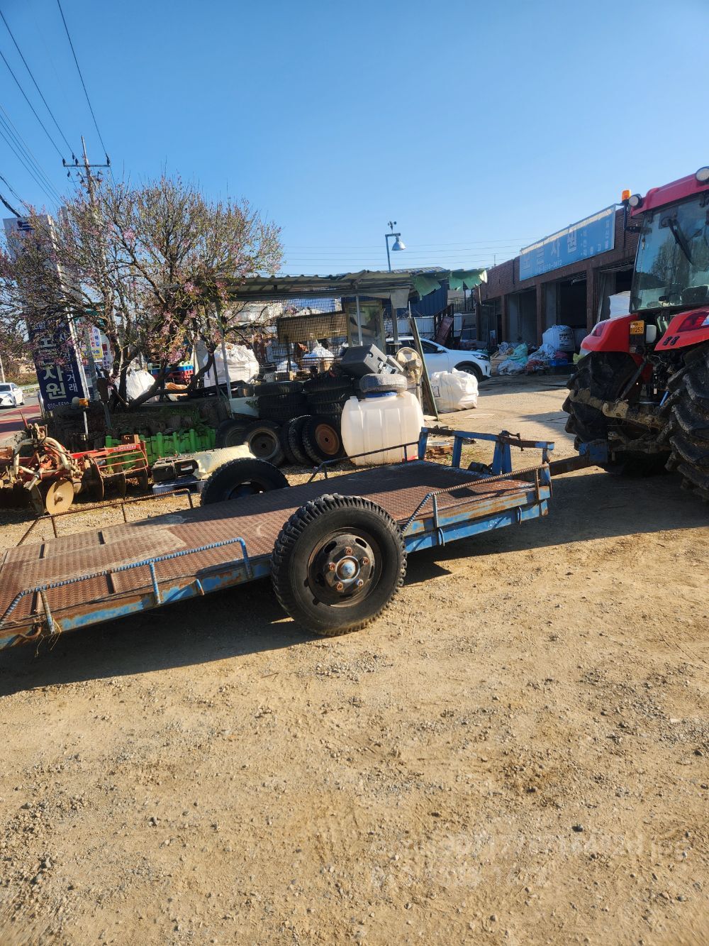  Trailer 콤바인추레라  뒤우측면