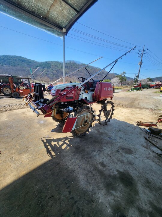 Shibaura Cultivator CFM-1200 (20hp) 앞좌측면