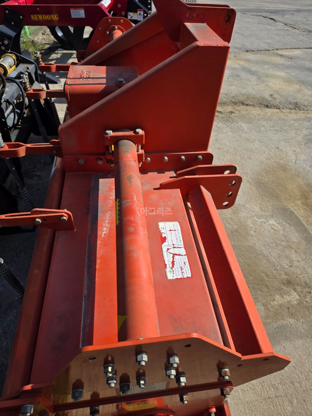 Greenmax Rotavator NT230 (경폭230cm) 뒤우측면