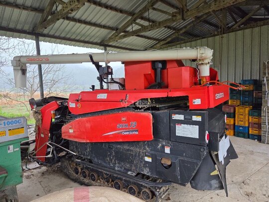 대동 콤바인 DXM73GF (4조식) 앞좌측면