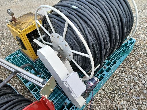  자동호수릴입니다 리모콘장착 디시 자동호수릴입니다  뒤우측면