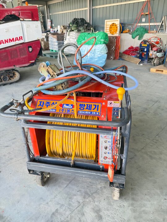  방제기 BG-180  앞좌측면