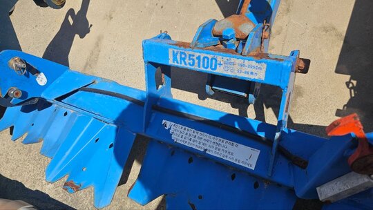 대호 오리발써레 KR5100 앞좌측면
