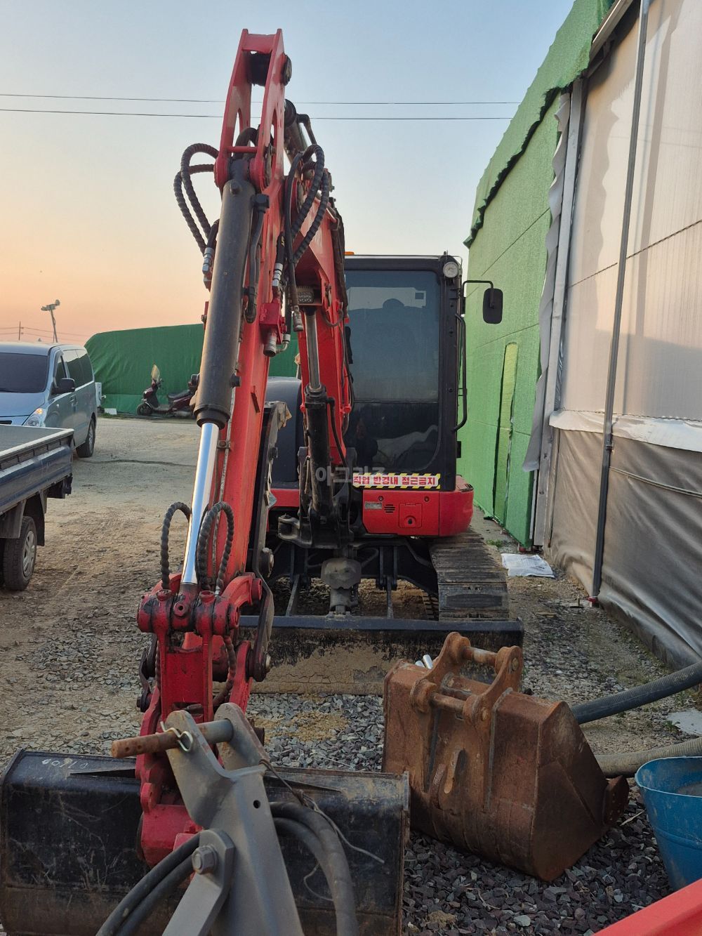 Kubota Excavator KX57S (5.7톤) 뒤우측면