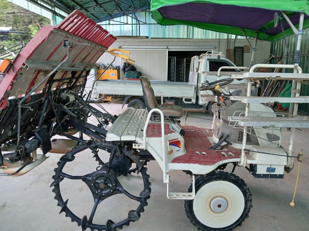 Yanmar Rice transplanter VP6X (6Rows) 뒤우측면