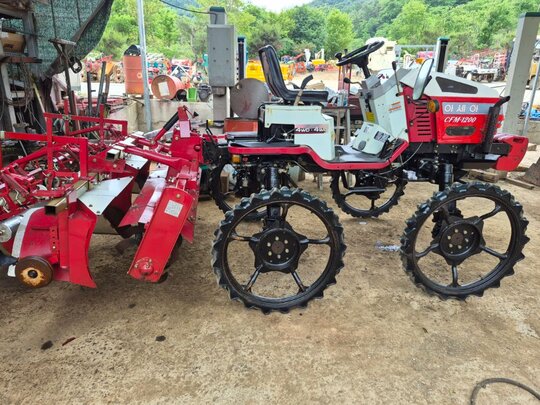 아세아 관리기 CFM-1200 (20마력) 앞좌측면