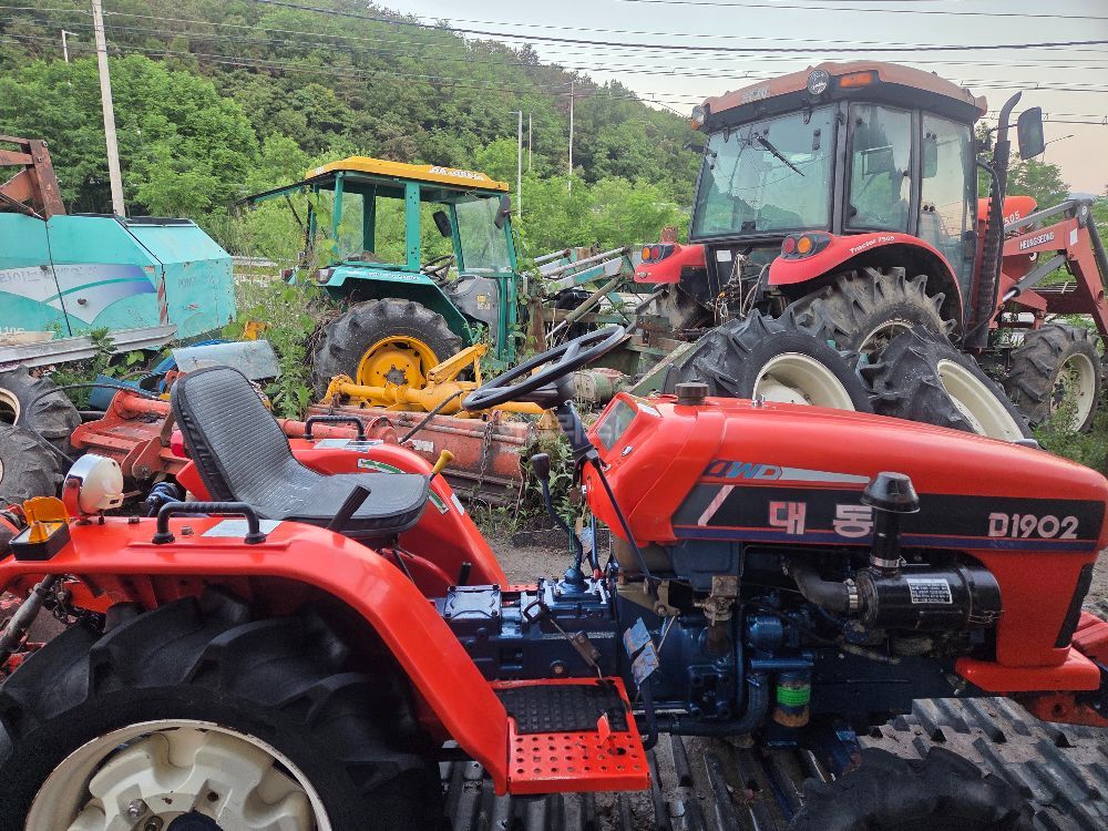 Daedong Tractor D1902 (19hp) 뒤우측면