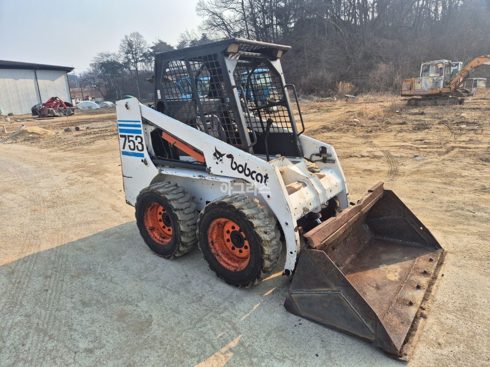  Skid steer loader 753  뒤우측면