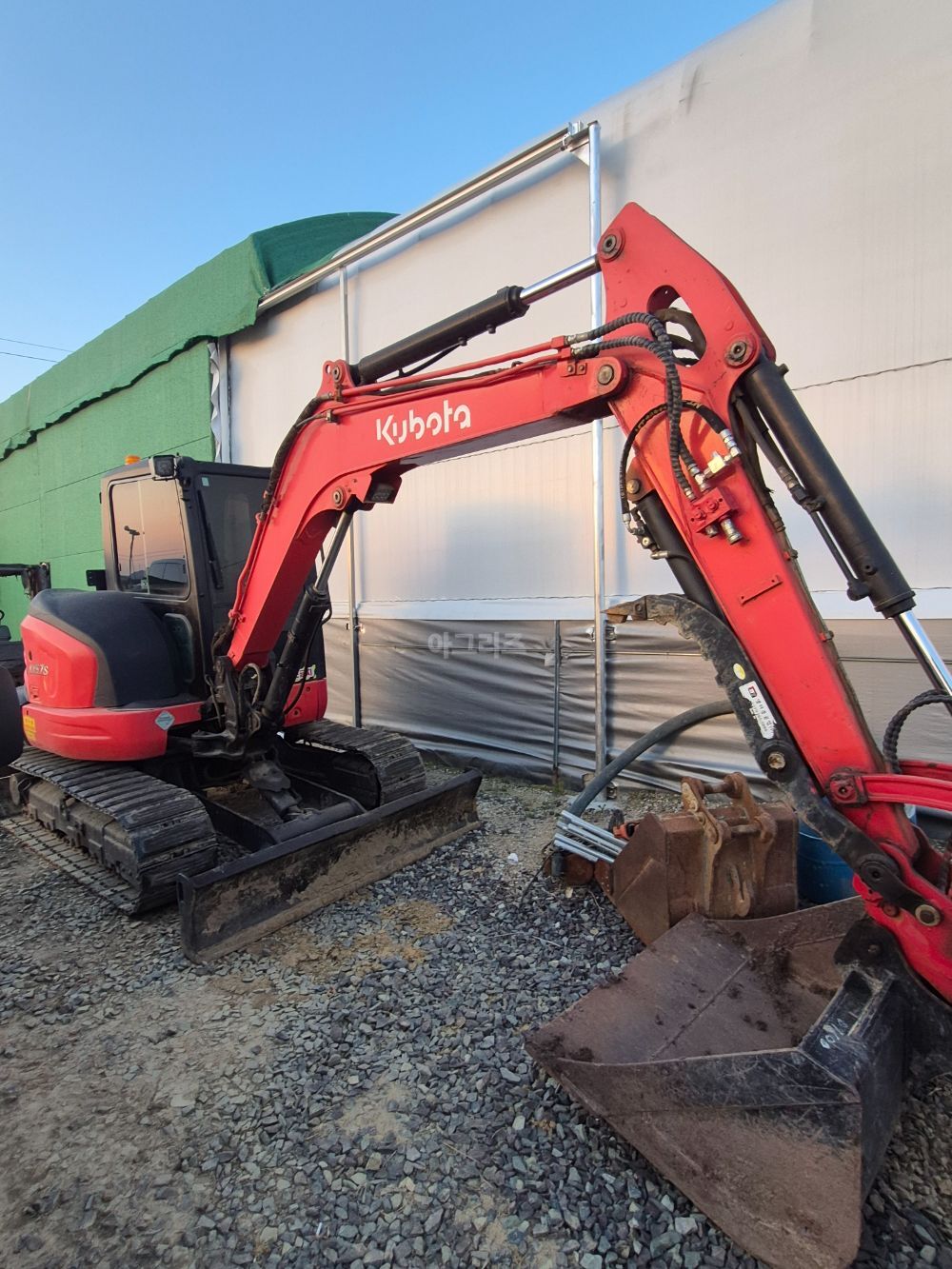 Kubota Excavator KX57S (5.7톤) 뒤우측면