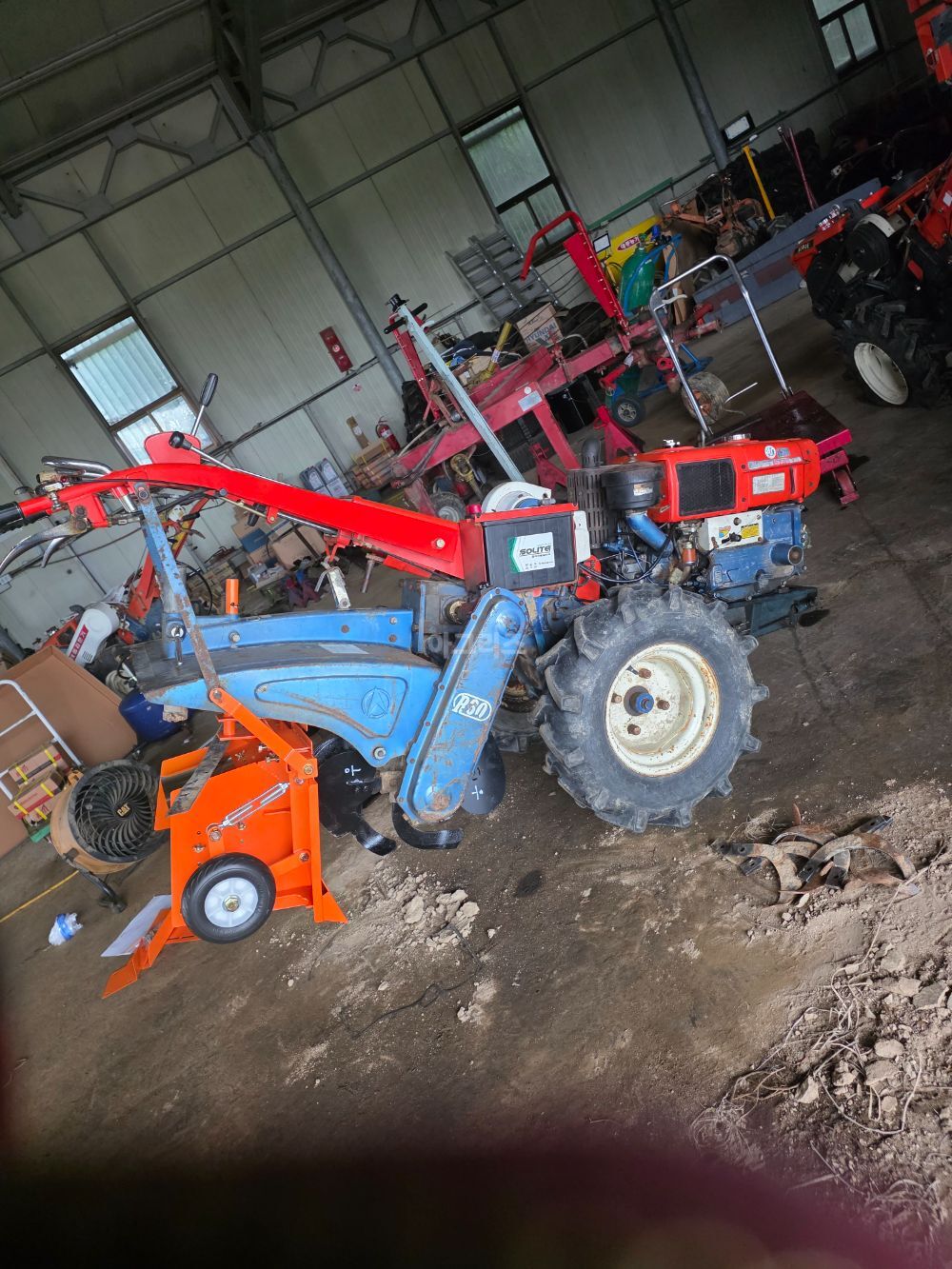 Daedong Power Tiller MD8 (8hp) 뒤우측면