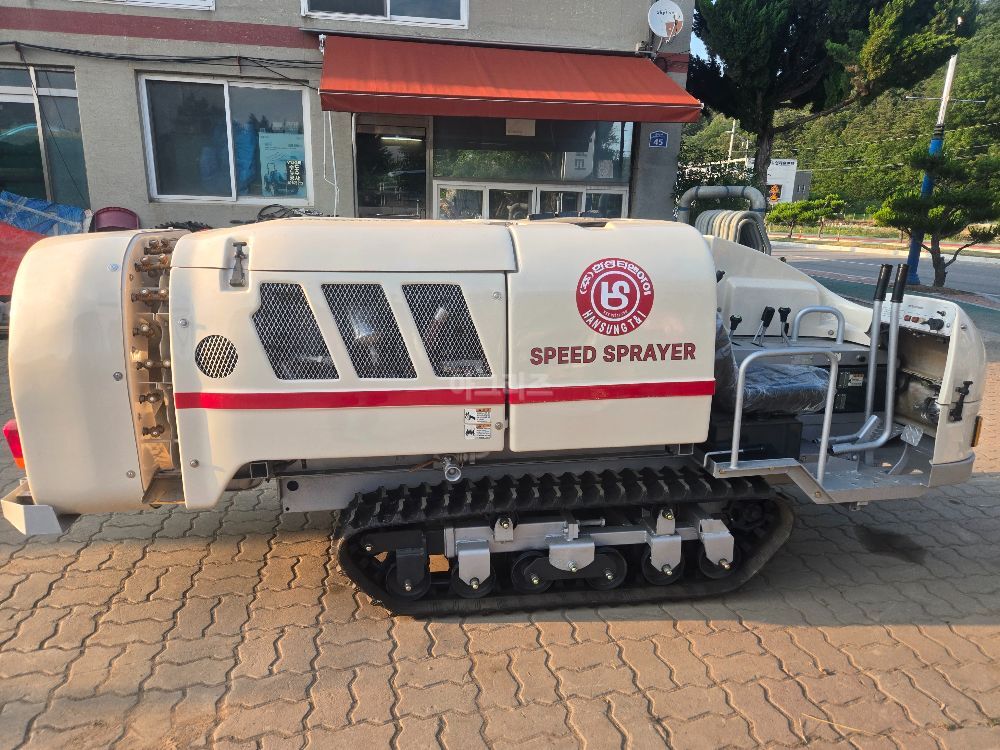  Speed Sprayer 한성 궤도ss기500 ctld 운반차겸용  뒤우측면