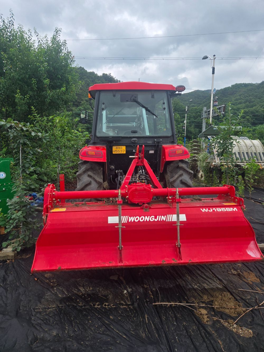 Kukje Tractor A5800 (58hp) 뒤우측면