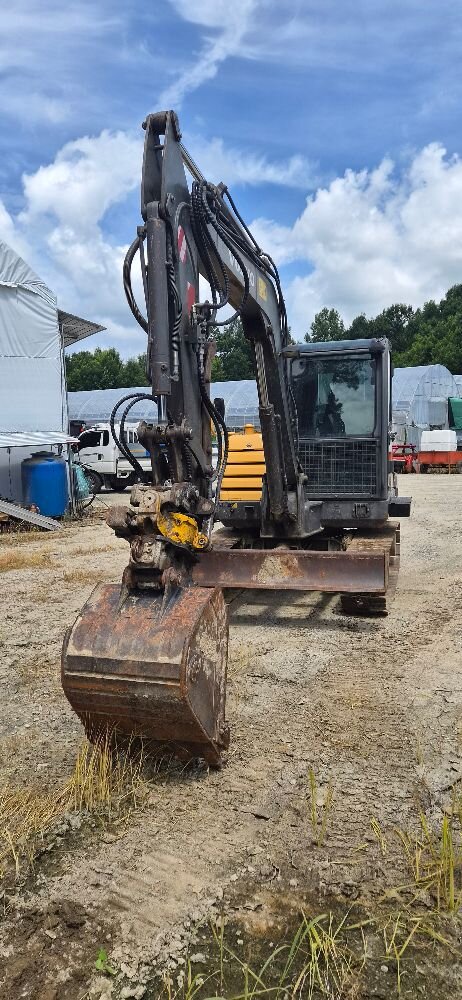 VOLVO 굴삭기 EC55C (5.5톤) 앞좌측면