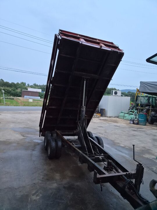 혁신 트레일러 HS-28-40 앞좌측면