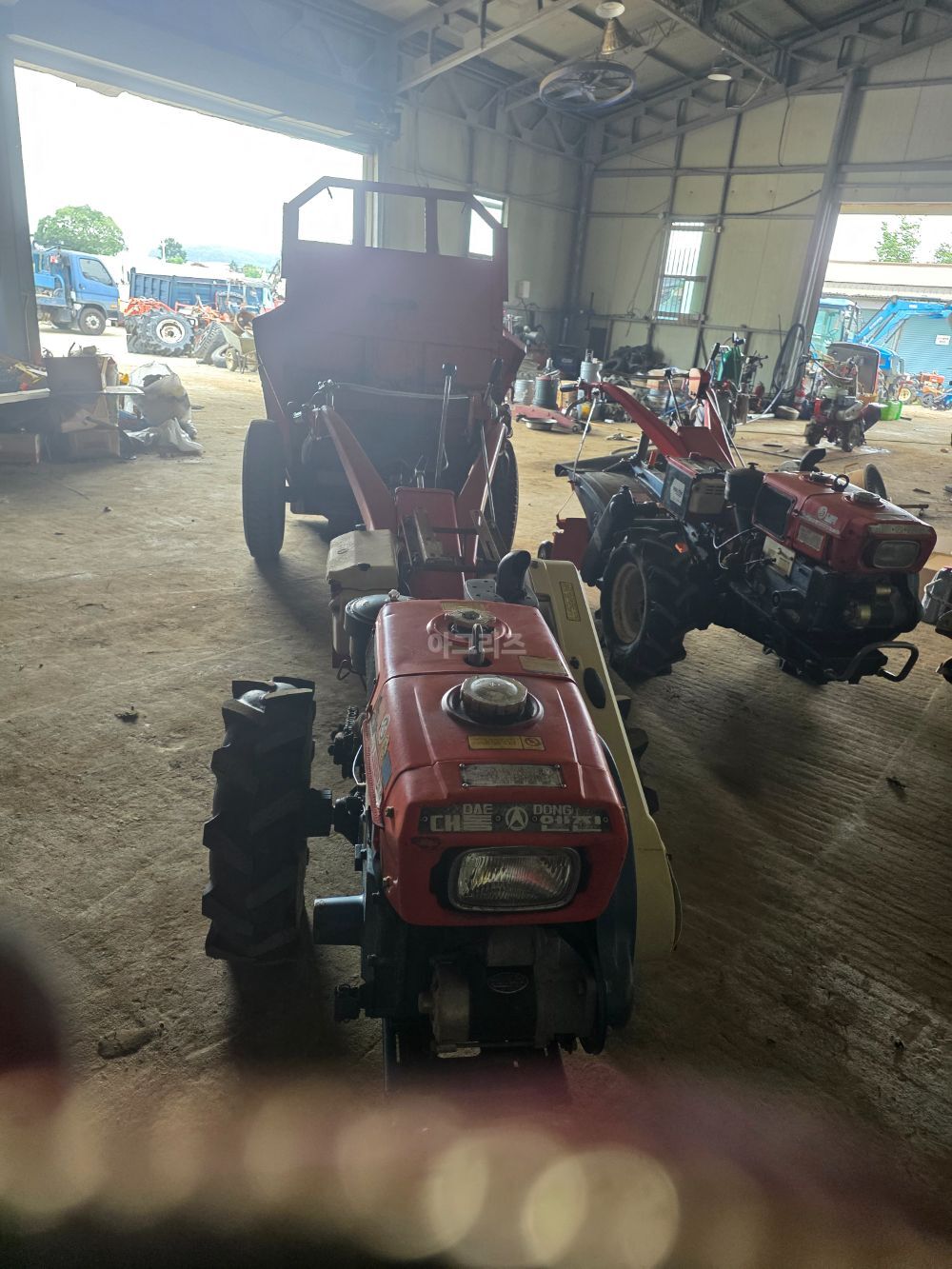 Daedong Power Tiller MD8 (8hp) 뒤우측면
