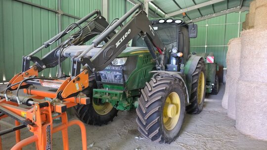 얀마 트랙터 6155R (155 마력) 앞좌측면