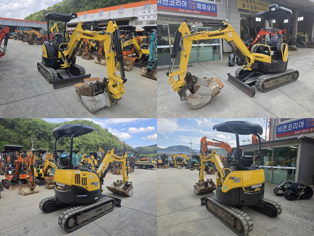Yanmar Excavator VIO20 (2.0톤) 뒤우측면