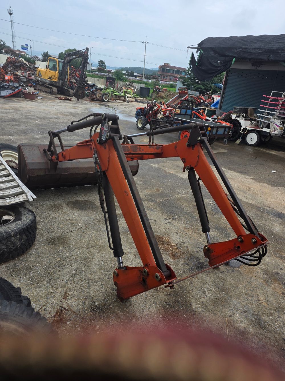 Daedong Loader 4351.조합  뒤우측면