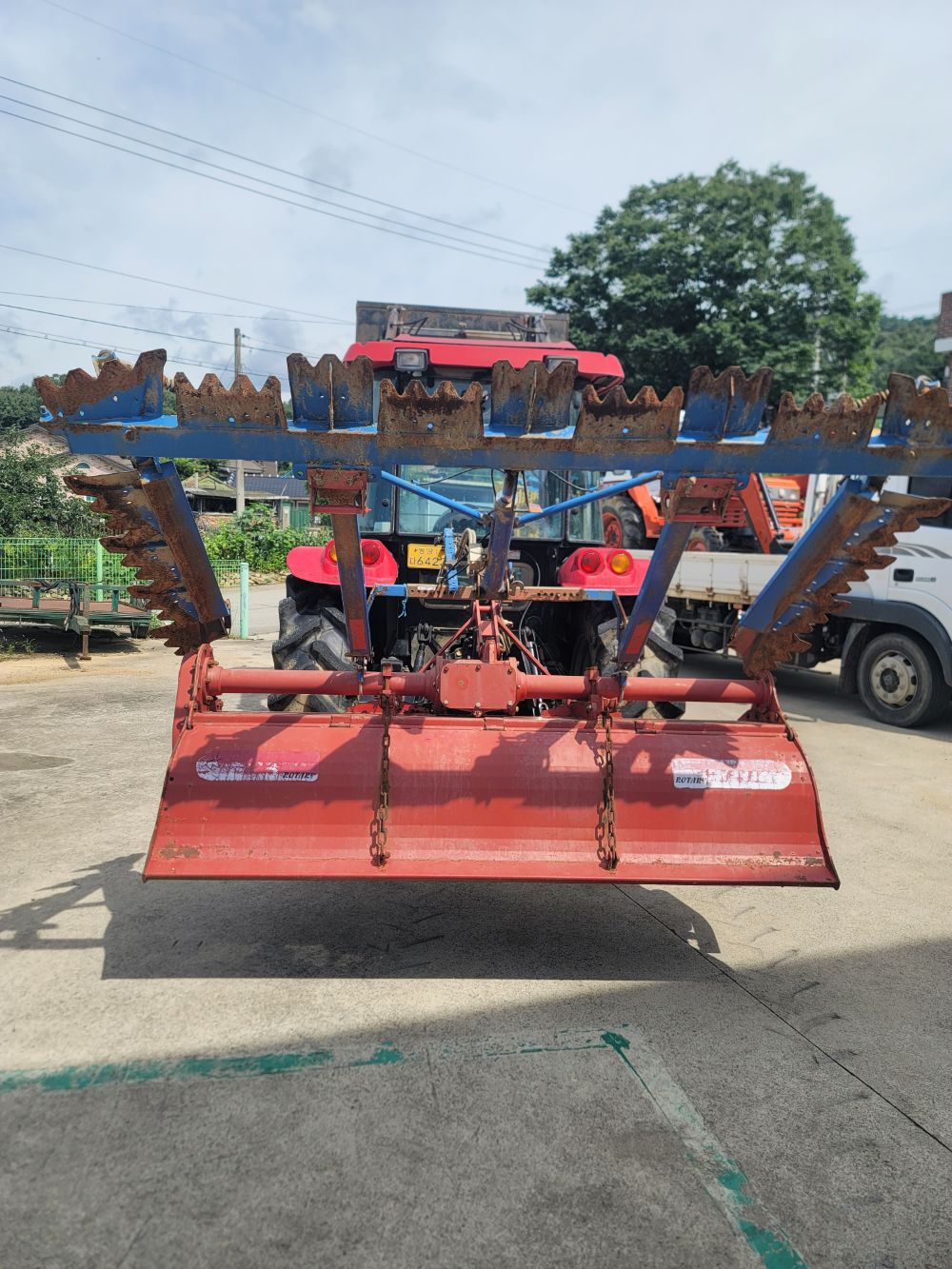 TYM 트랙터 T623 (62마력) 뒤우측면