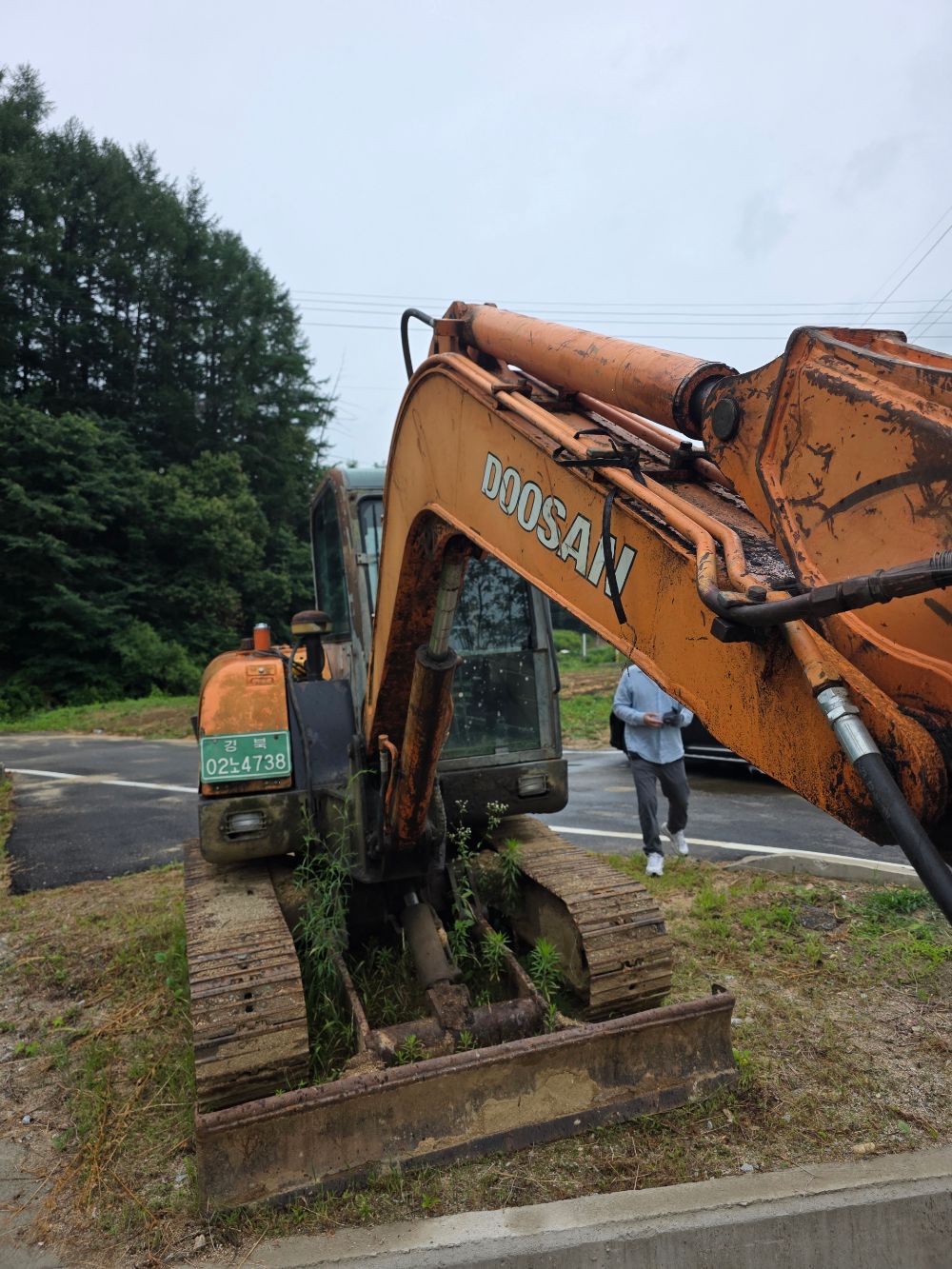  Excavator S55-V (5.5톤) 뒤우측면