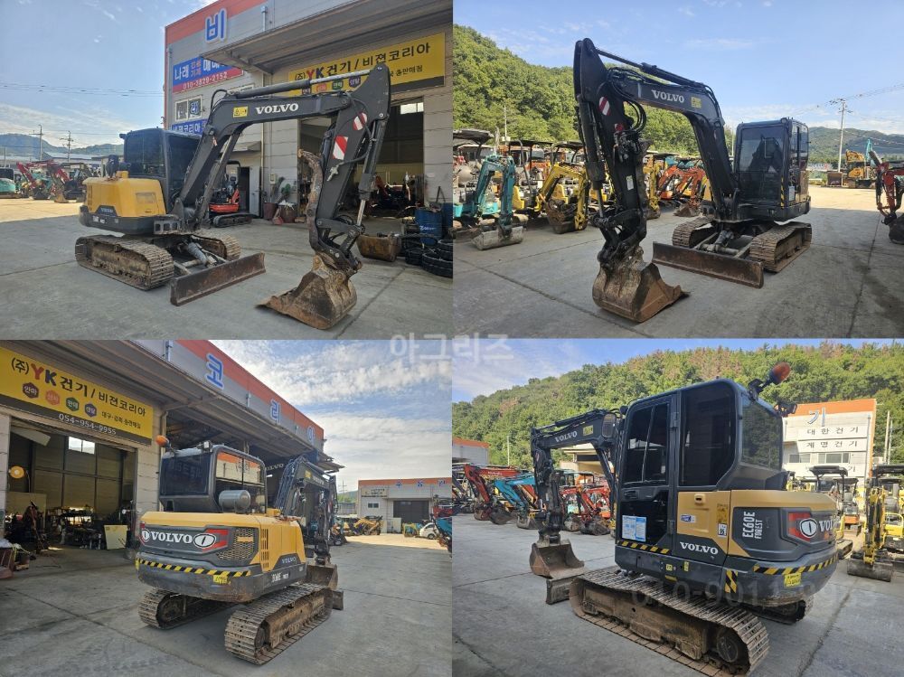 볼보 ec60e 굴삭기 EC60E (6.0톤) 뒤우측면