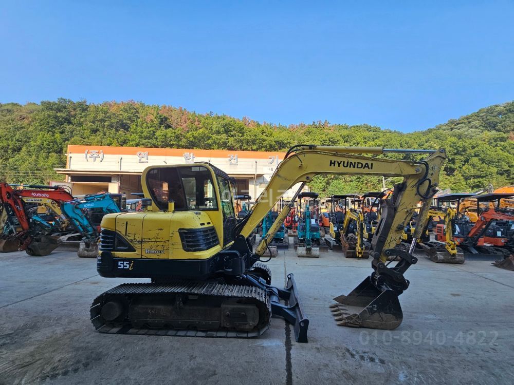 Hyundai Excavator 55I (5.5톤) 뒤우측면
