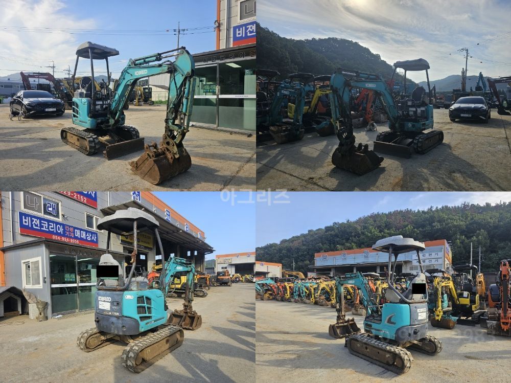 코벨코 굴삭기 SK17SR (1.7톤) 뒤우측면