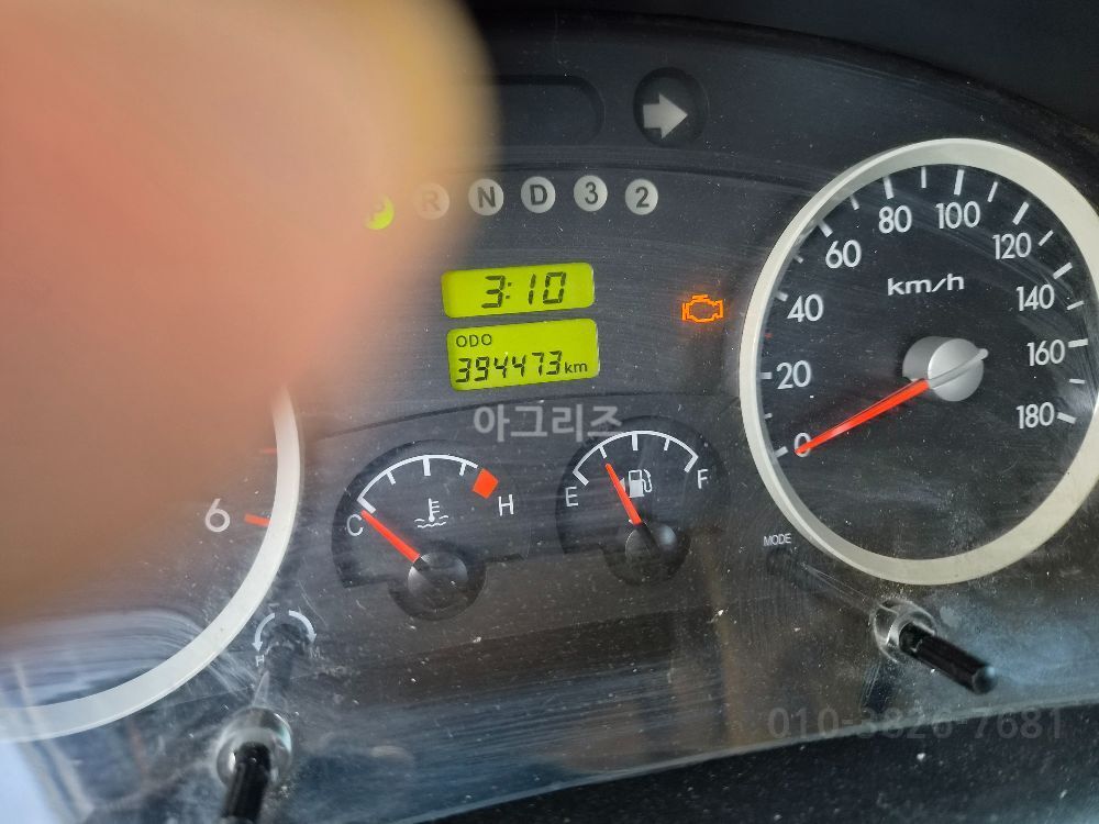 Hyundai 포터 오토  뒤우측면