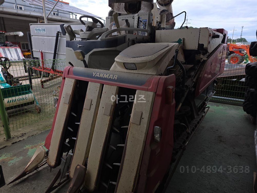 Yanmar Combine Harvester AW465 () 뒤우측면