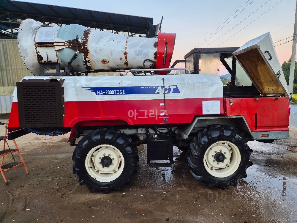 한아에세스 SS기 HA-2000TCS 뒤우측면