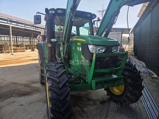 JohnDeere Tractor 6125R (125hp) 앞좌측면