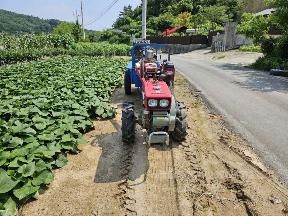 국제 경운기 국제경운기 앞좌측면